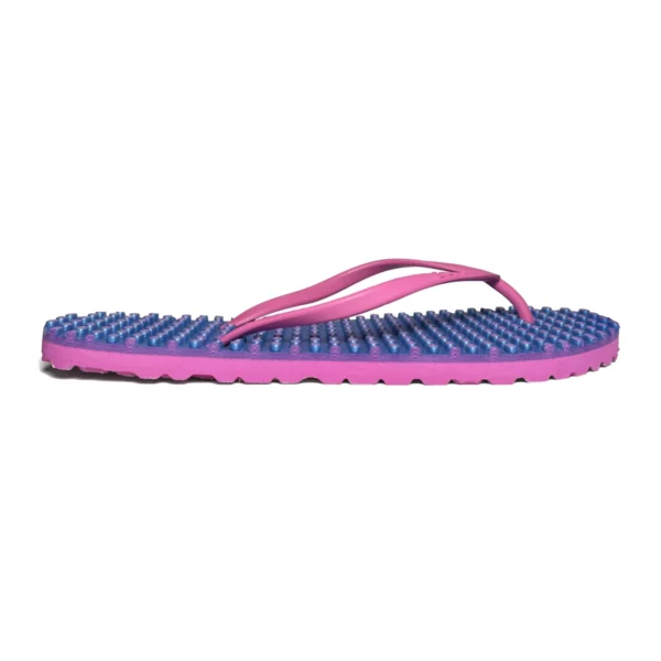 souls comfort massage jandals pink marine 2