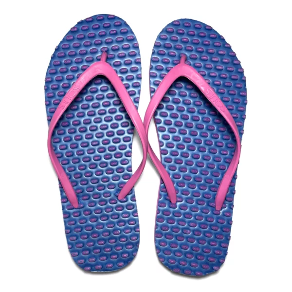 souls comfort massage jandals pink marine 3