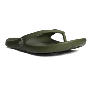 souls ortho jandals green 1