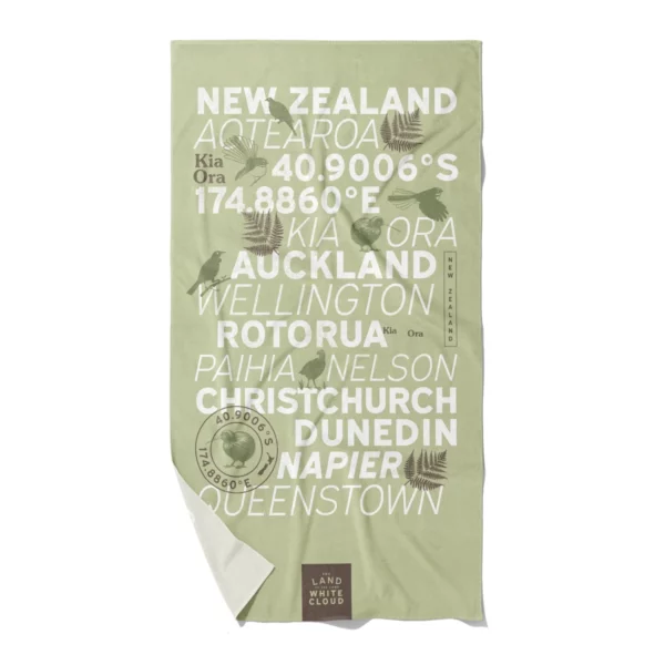 tea towel nz cities