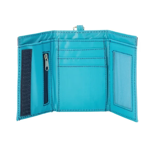 velcro wallet tiki teko blue 3
