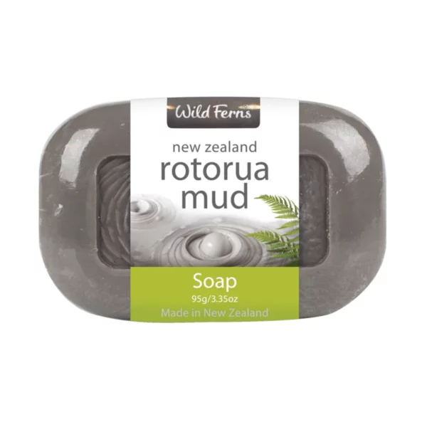 wild ferns rotorua mud soap 95g