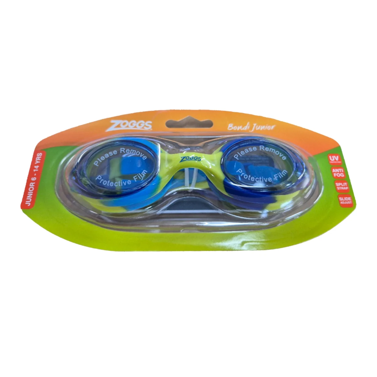zoggs bondi goggles blue:yellow 2