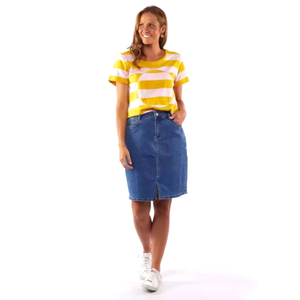 elm chloe denim skirt 2