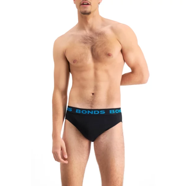 bonds hipster brief 5 pack k64 blue