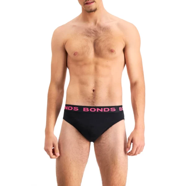 bonds hipster brief 5 pack k64 pink