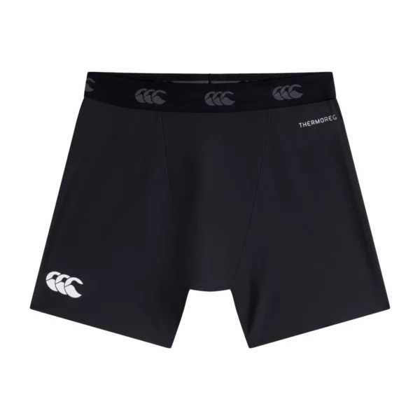 canterbury thermoreg 6 inch short black 1