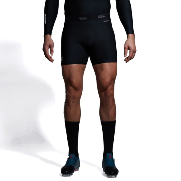 canterbury thermoreg 6 inch short black 3