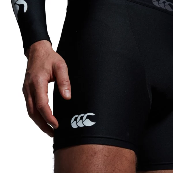 canterbury thermoreg 6 inch short black 8