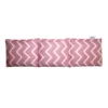 pink zig zag wheat bag pink ribbon 2