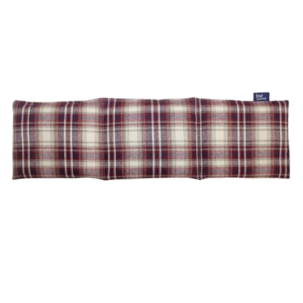 red plaid wheat bag 2