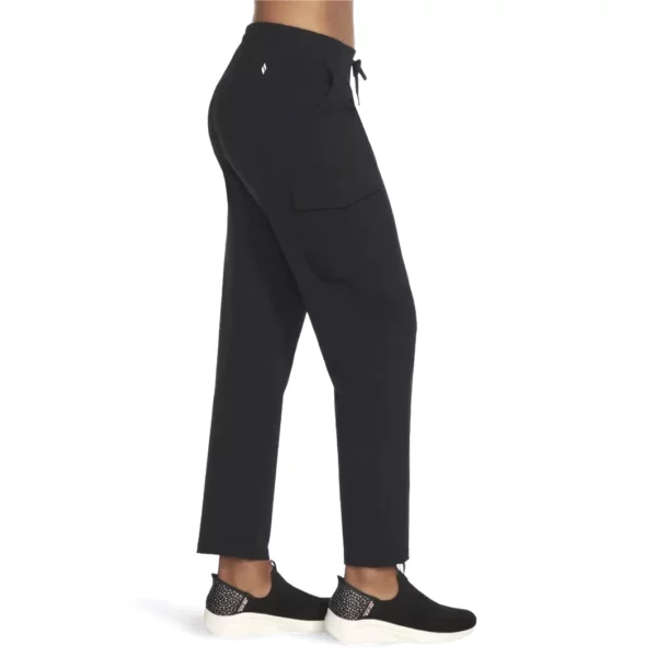skechers slip ins cargo pant bold black 3