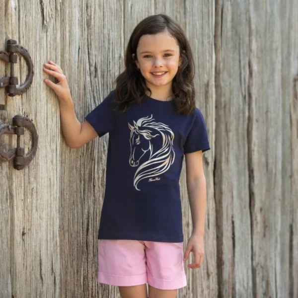 thomas cook girl’s bonny tee navy 5