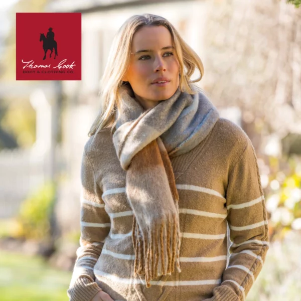 thomas cook madelaine scarf mutil os 2