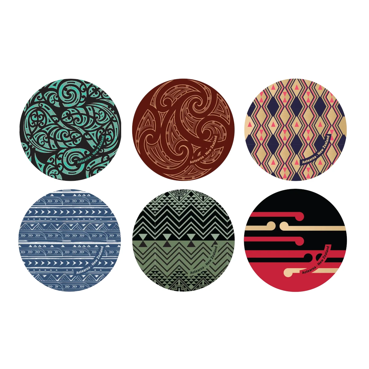 766ct wk coasters x 6 kowhawhai designs 2