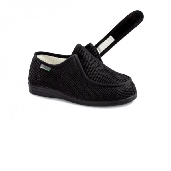 celia ruiz wallaby slipper black 2