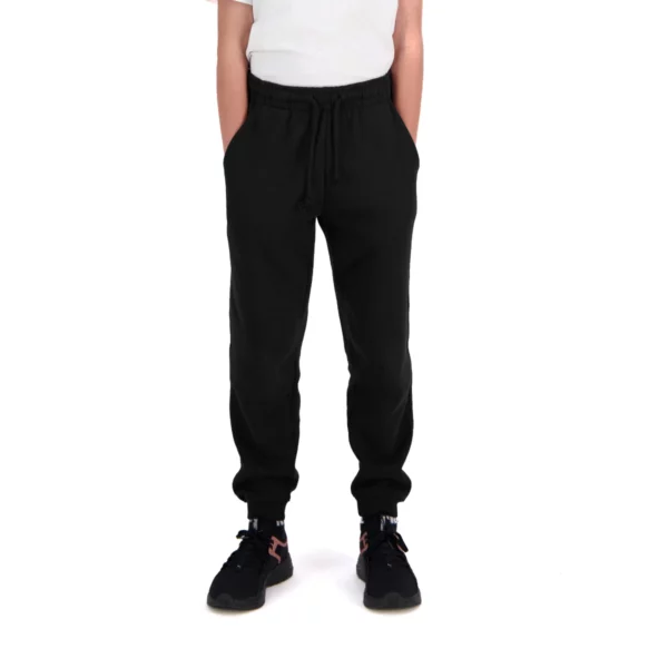 cloke kids reinforced knee sweatpants rkt black 1