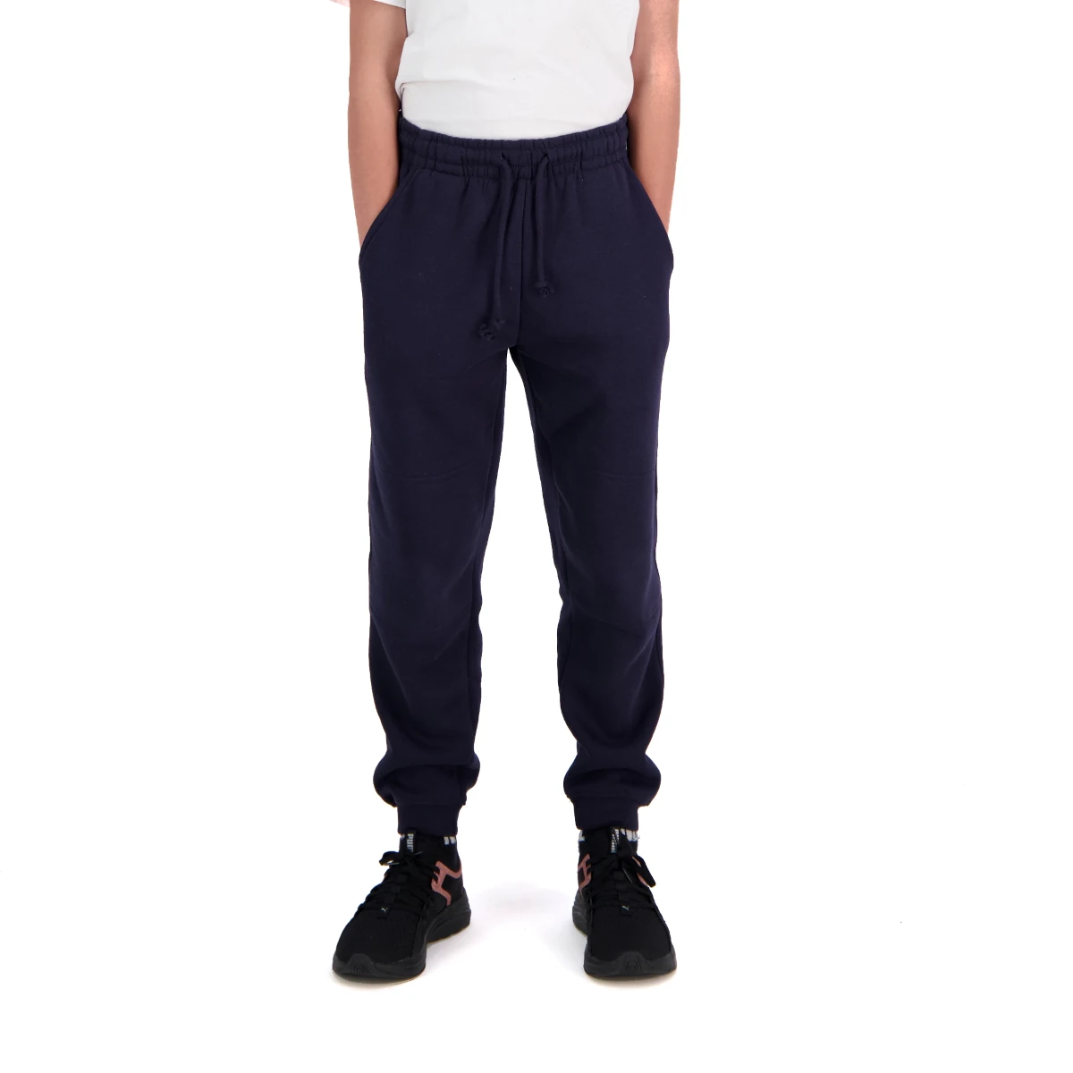 cloke kids reinforced knee sweatpants rkt navy 1