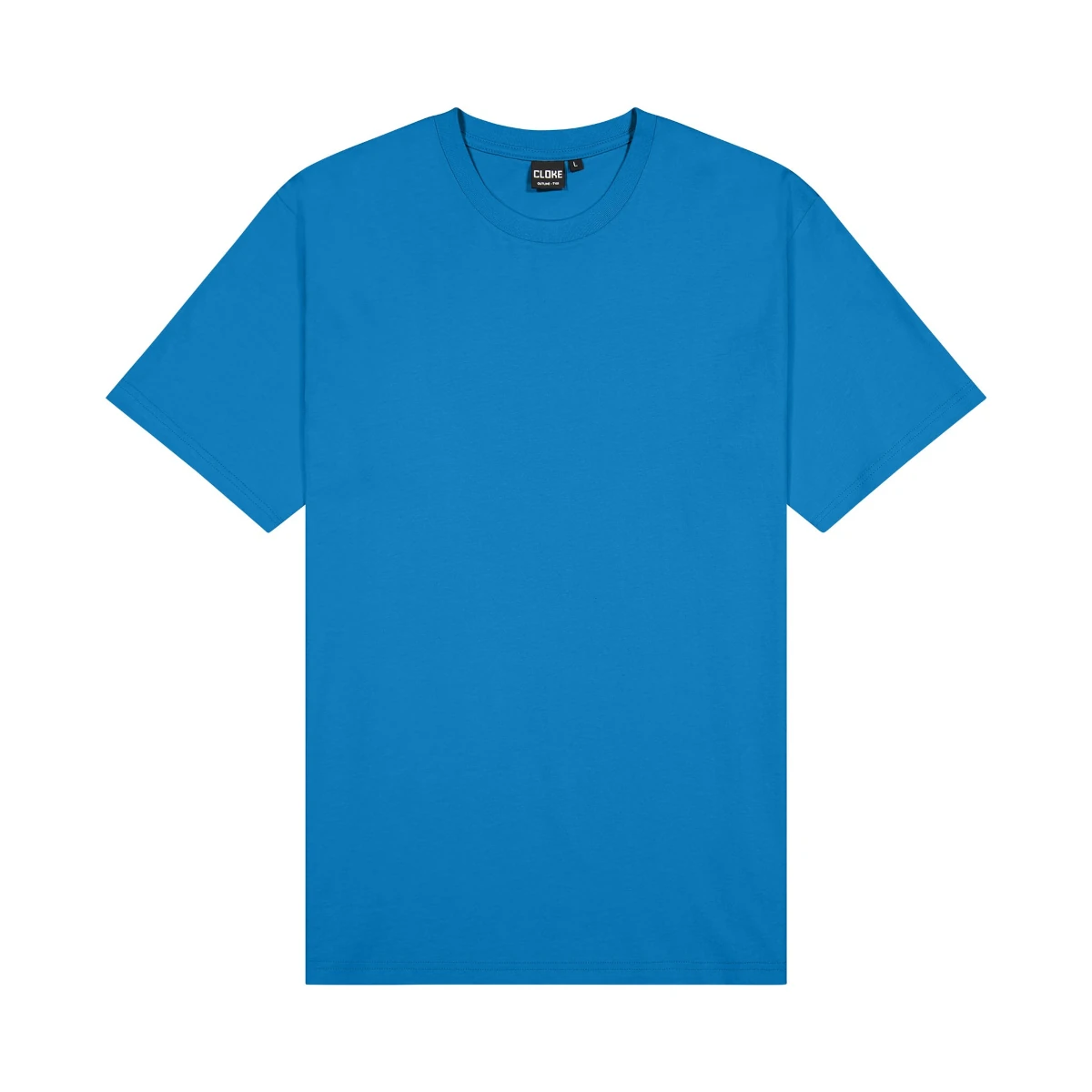 cloke outline kids tee t102 aqua 3