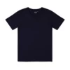 cloke outline kids tee t102 navy 1