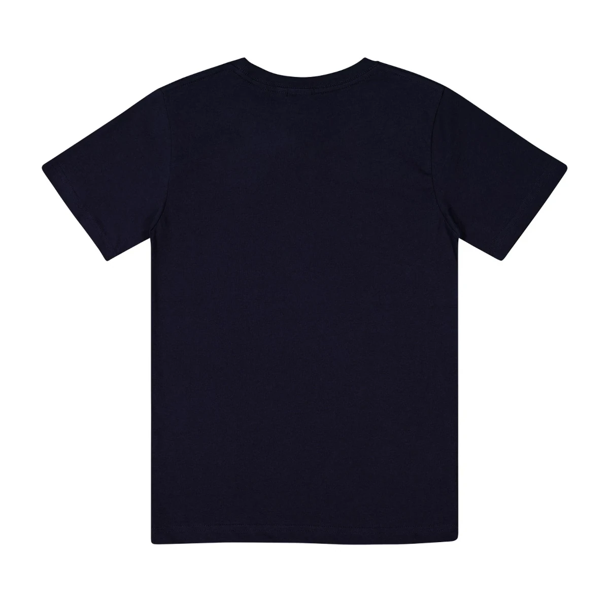 cloke outline kids tee t102 navy 2