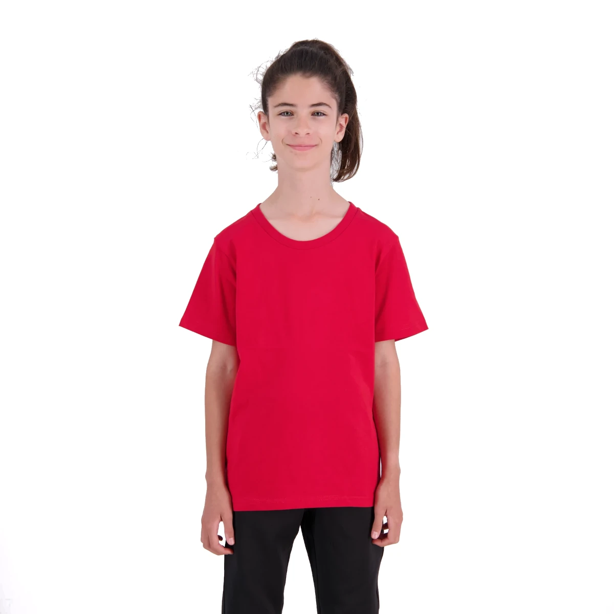 cloke outline kids tee t102 red 1