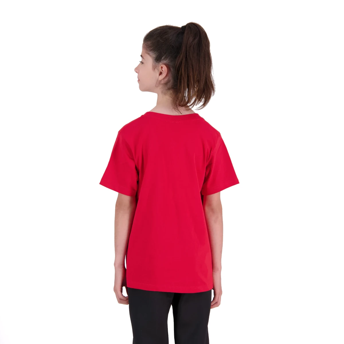 cloke outline kids tee t102 red 2
