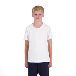 cloke outline kids tee t102 white 1