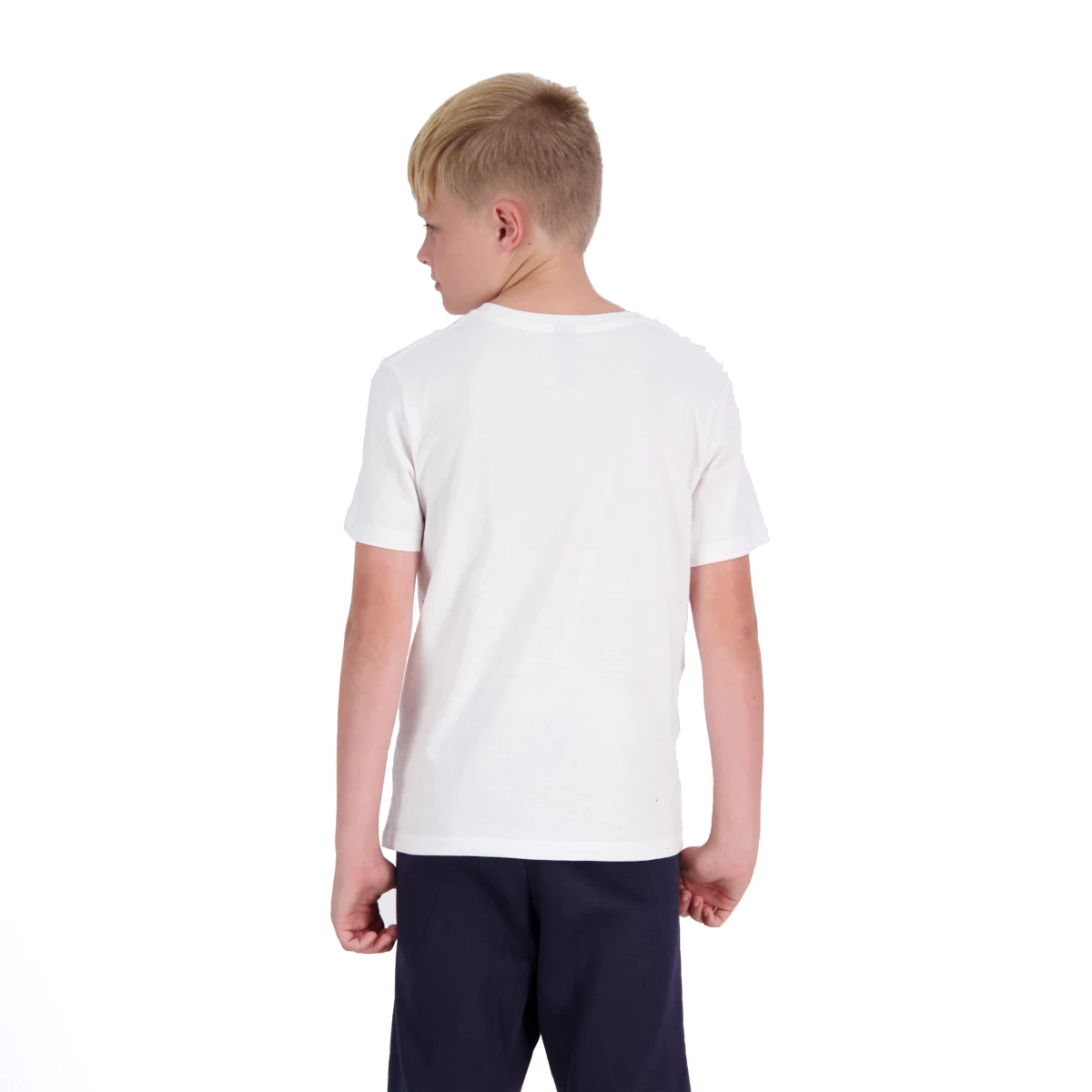 cloke outline kids tee t102 white 2