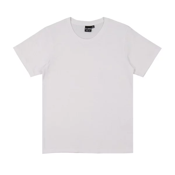 cloke outline kids tee t102 white 3