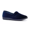grosby marcy slipper deep navy 1