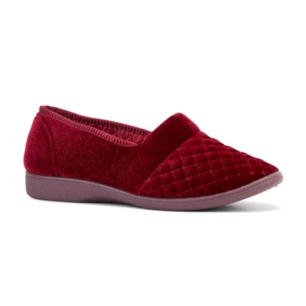 grosby marcy slipper wine 1