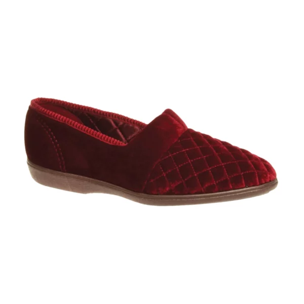 grosby marcy slipper wine 3