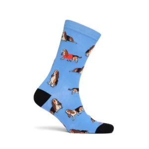 hush puppies basset crew socks 36 42 blue 1