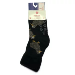 kiwi bed sock black osfm 1