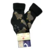 kiwi bed sock black osfm 3