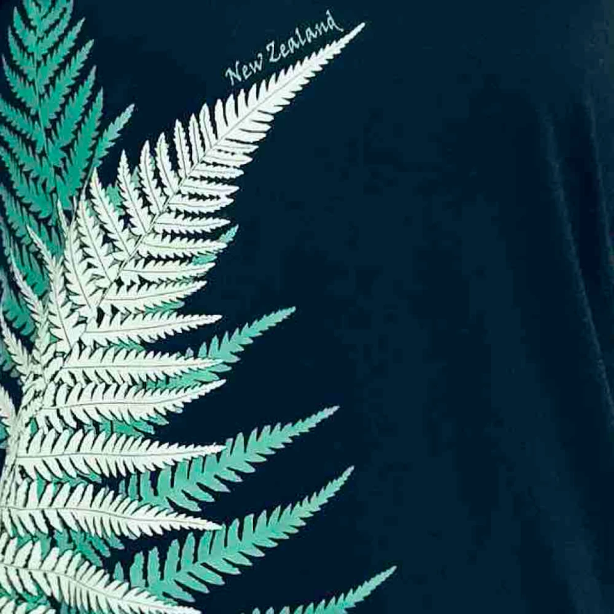 kiwi planet womens tee large ferns 3