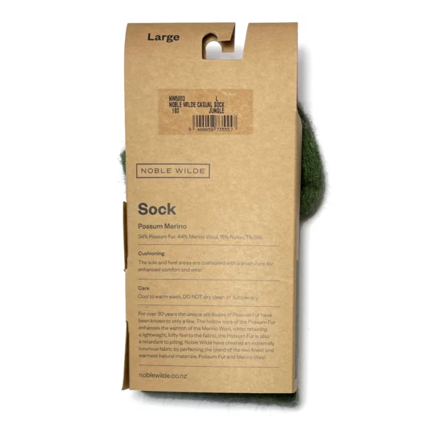 noble wilde casual sock jungle 2