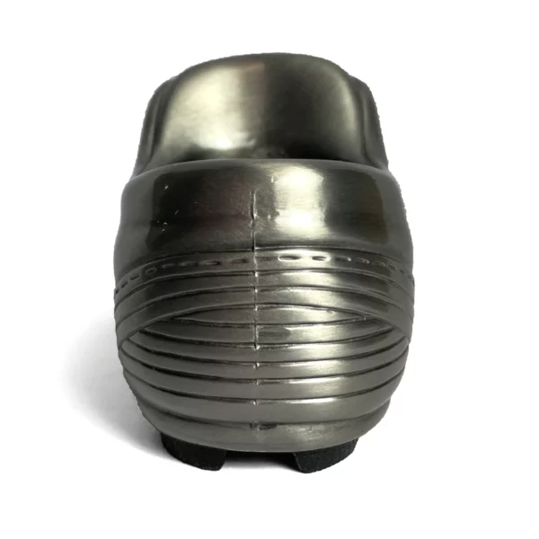 rugby soccer boot money box pewter 5