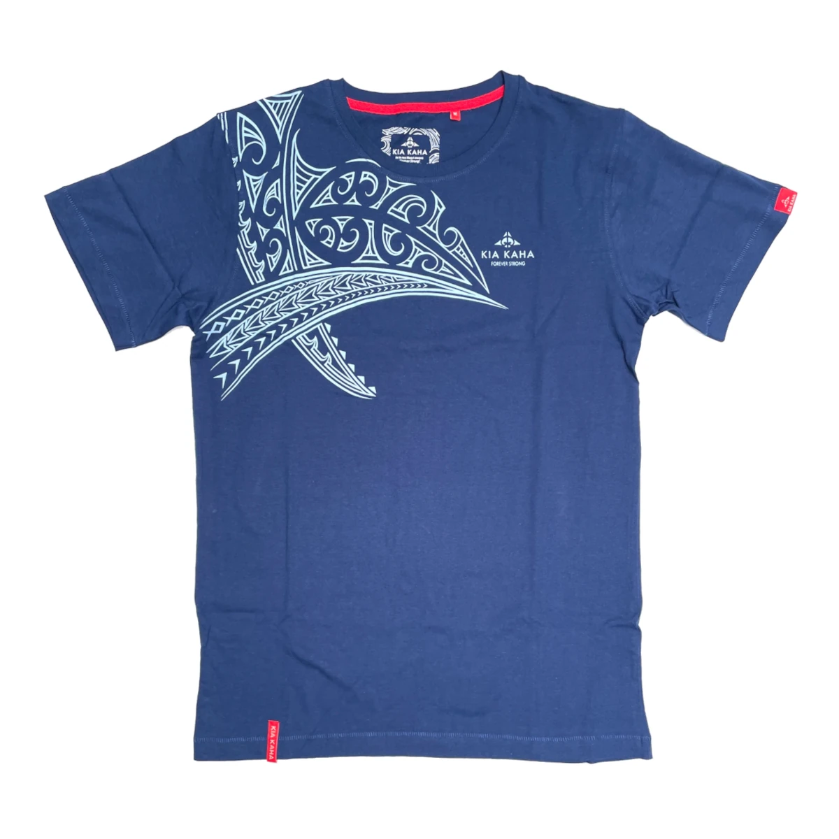 shoulder tattoo tee dark teal kmt44 001