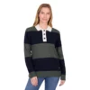 thomas cook amelia jumper green navy 1