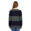 thomas cook amelia jumper green navy 4