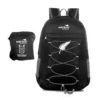 wild kiwi water resistant packable backpack black 353ks 1
