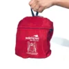 wild kiwi water resistant packable backpack red 352ks 4
