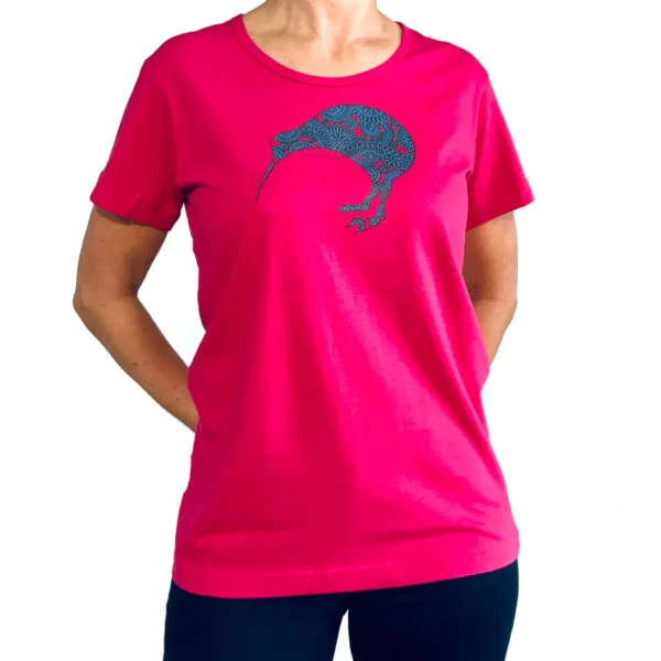 wild kiwi womens tee paisley kiwi 1