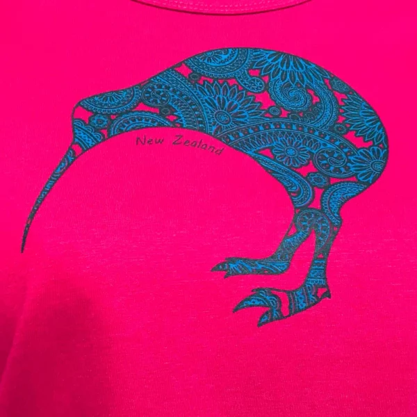 wild kiwi womens tee paisley kiwi 2