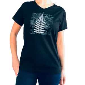 wild kiwi womens tee silver fern 1