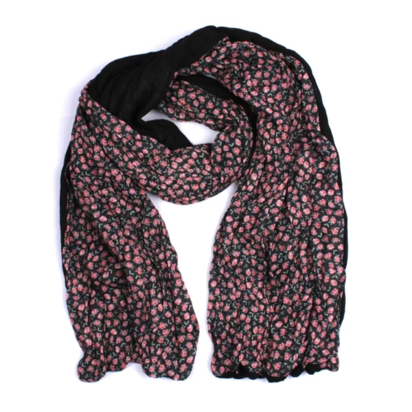 alice and lily ditzy print scarf black