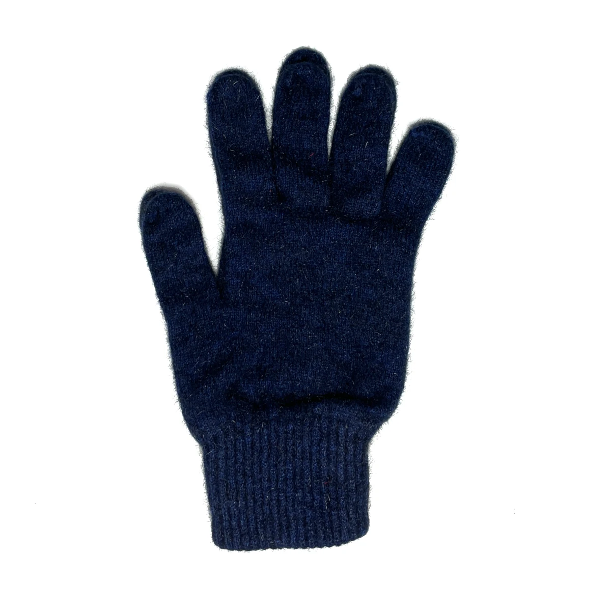 comfort socks possum merino gloves navy 2