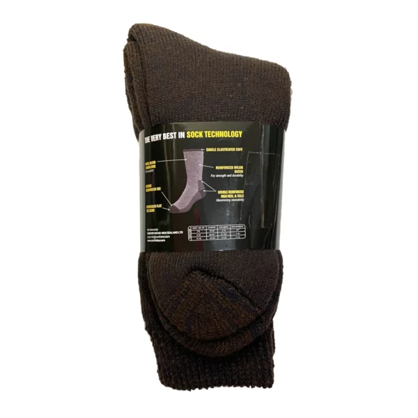 comfort socks wool blend boot 3pk 06